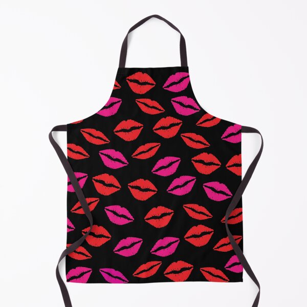 Item preview, Lips On Black Background designed and sold by burbankdesigns.