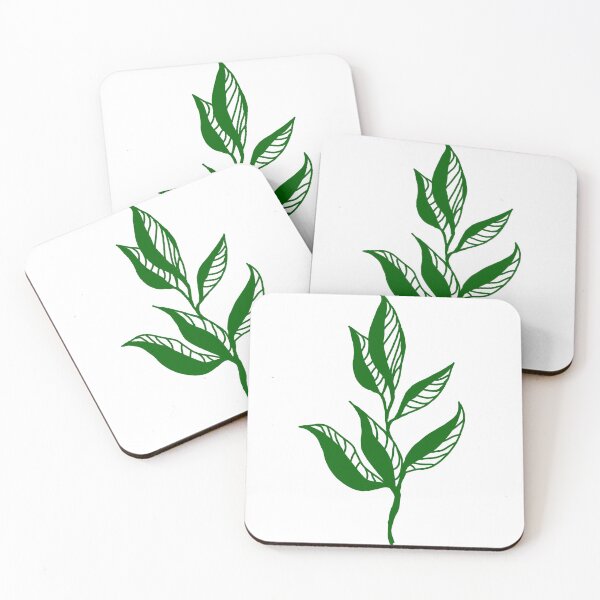 Item preview, Dark green leaf designed and sold by Maria-Ilary.