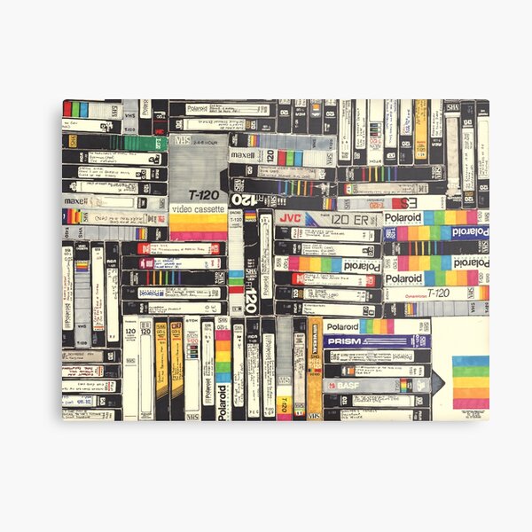 VHS Metal Print