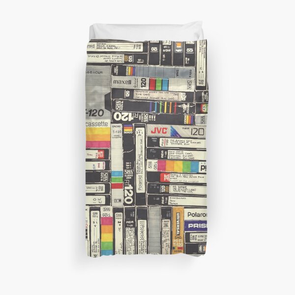 VHS Duvet Cover