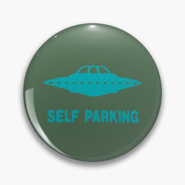 Item preview, Self Parking - blue UFO (available in 3 colors) designed and sold by BigCreation.