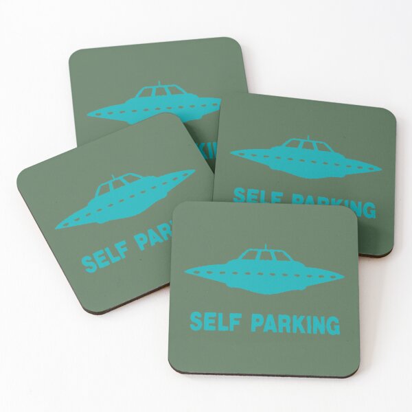 Item preview, Self Parking - blue UFO (available in 3 colors) designed and sold by BigCreation.