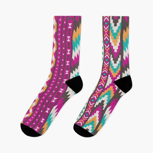 Item preview, ethnic pattern colorful geometric designed and sold by dpsstudio.