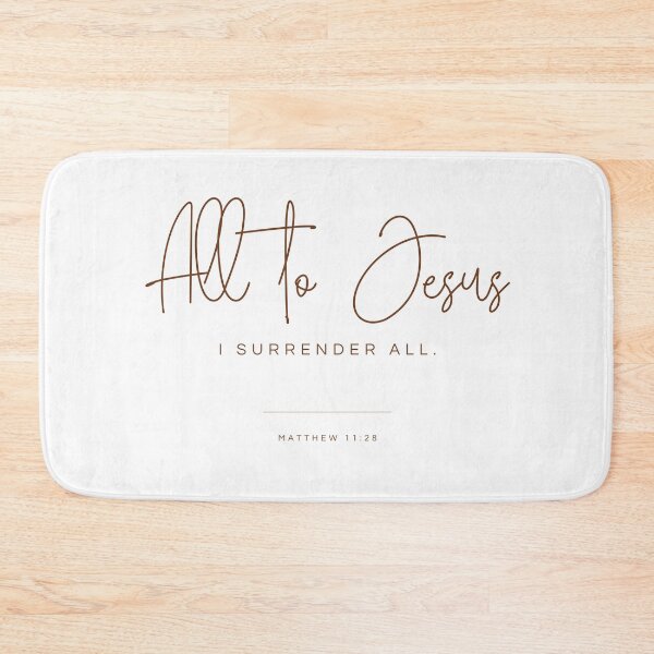 Artikelvorschau, All to Jesus I surrender all. entworfen und verkauft von creative-duo.