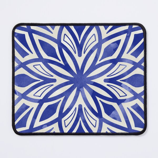 Item preview, Blue Mosaic Seamless Pattern designed and sold by buzztop.
