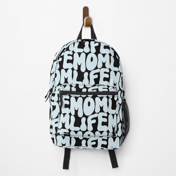 Artikelvorschau, Mom Life Retro-Stil in blauer und weißer Schrift entworfen und verkauft von handsoftime2020.