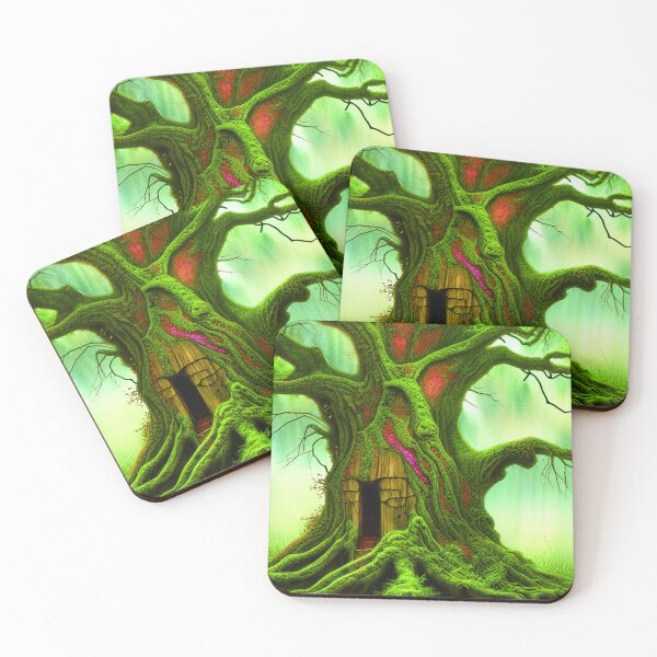 Item preview, TreeHOuse Portrait, greenery Outside, Cute Nature designed and sold by NatureFood.
