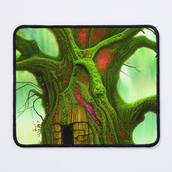 Item preview, TreeHOuse Portrait, greenery Outside, Cute Nature designed and sold by NatureFood.
