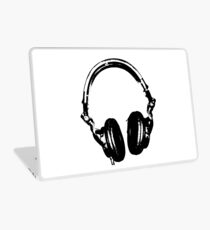 DJ Headphones Stencil Style Laptop Skin