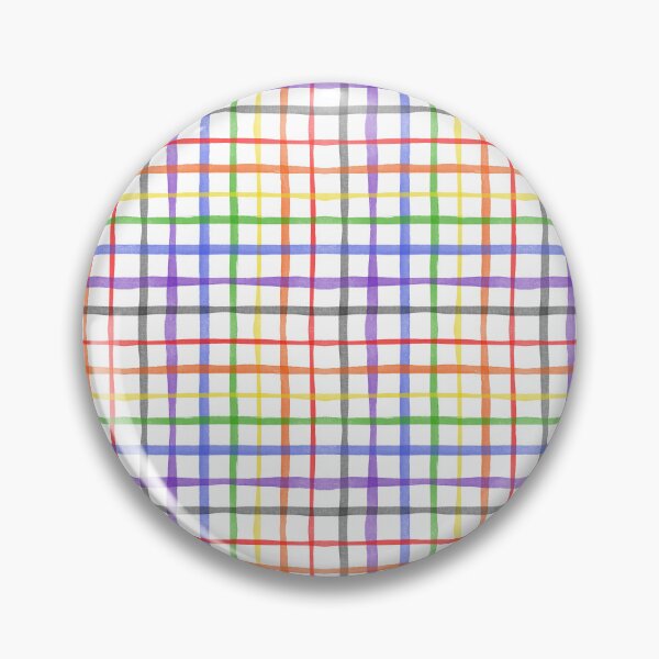 Item preview, Rainbow Watercolor Plaid  designed and sold by wordznart.