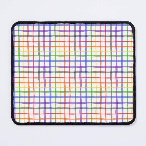Item preview, Rainbow Watercolor Plaid designed and sold by wordznart.