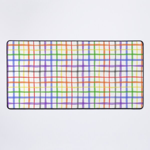 Item preview, Rainbow Watercolor Plaid designed and sold by wordznart.