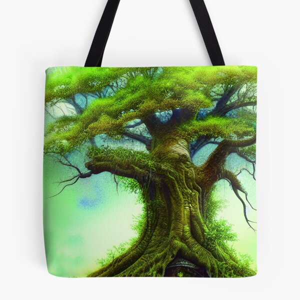Item preview, TreeHOuse Portrait, greenery Outside, Cute Nature designed and sold by NatureFood.