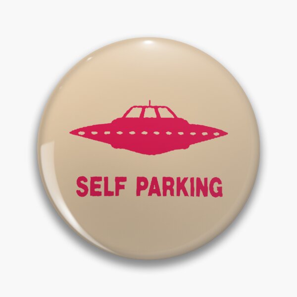 Item preview, Self Parking - red UFO (available in 3 colors) designed and sold by BigCreation.