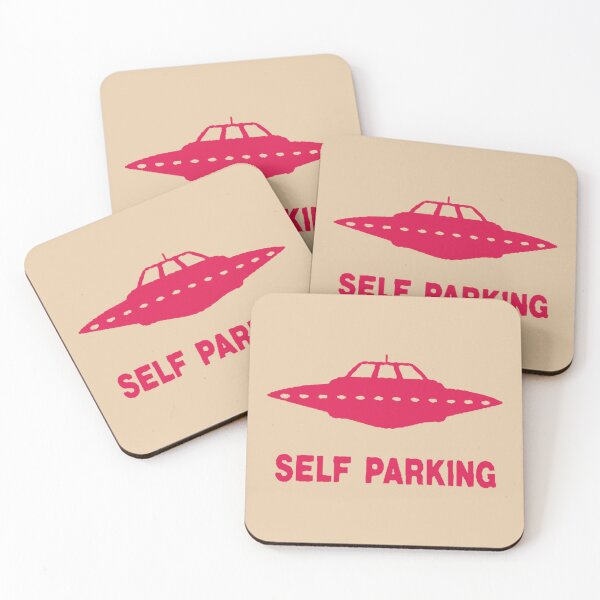 Item preview, Self Parking - red UFO (available in 3 colors) designed and sold by BigCreation.