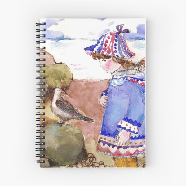 Item preview, Girl and Gull by the Gulf designed and sold by NorroenDyrd.