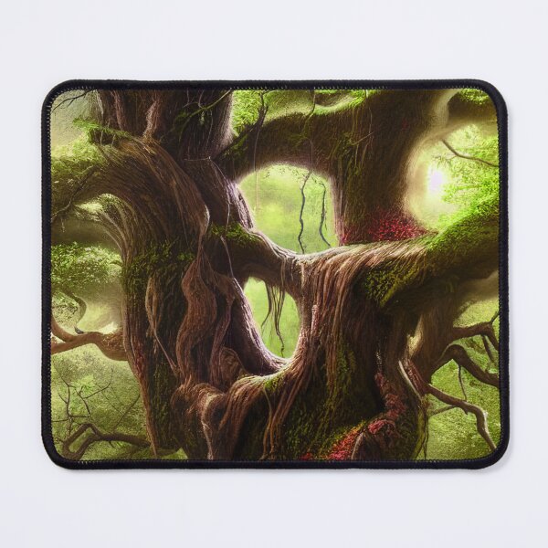 Item preview, TreeHOuse Portrait with colorful flowers, greenery Outside, Cute Nature designed and sold by NatureFood.
