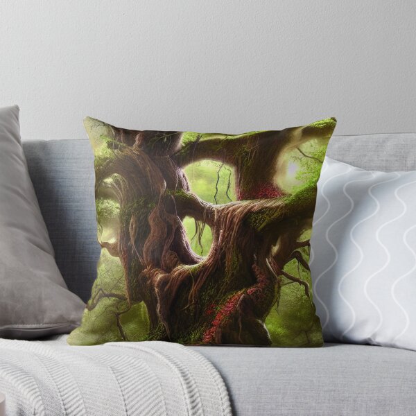 Item preview, TreeHOuse Portrait with colorful flowers, greenery Outside, Cute Nature designed and sold by NatureFood.