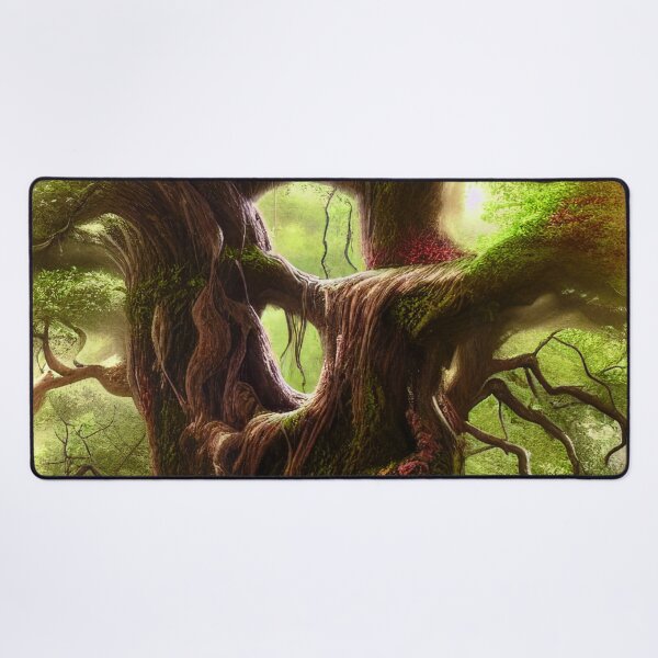 Item preview, TreeHOuse Portrait with colorful flowers, greenery Outside, Cute Nature designed and sold by NatureFood.