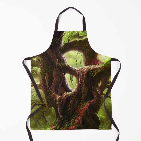 Item preview, TreeHOuse Portrait with colorful flowers, greenery Outside, Cute Nature designed and sold by NatureFood.
