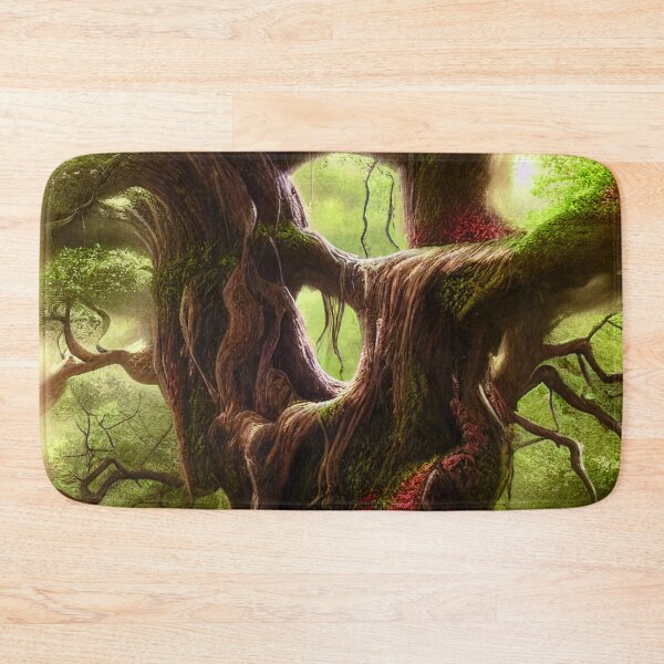 Item preview, TreeHOuse Portrait with colorful flowers, greenery Outside, Cute Nature designed and sold by NatureFood.