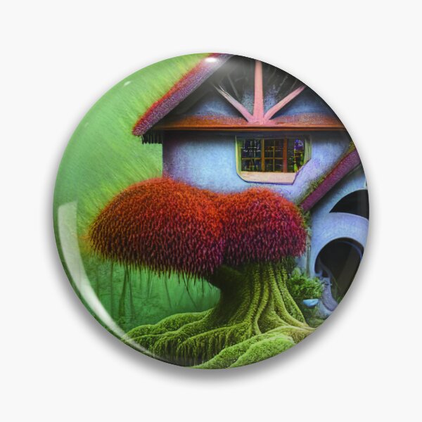 Item preview, Beautiful And Mogical white House Setting on a Bed of Water, Amazing Nature designed and sold by NatureFood.