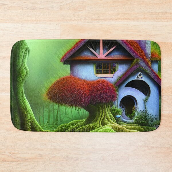 Item preview, Beautiful And Mogical white House Setting on a Bed of Water, Amazing Nature designed and sold by NatureFood.