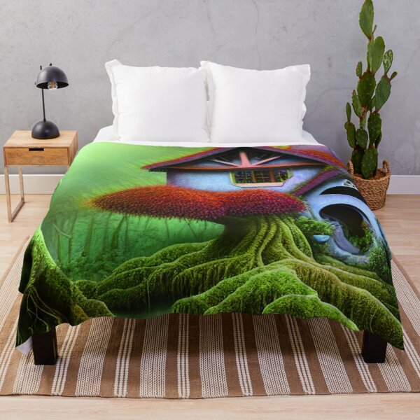 Item preview, Beautiful And Mogical white House Setting on a Bed of Water, Amazing Nature designed and sold by NatureFood.