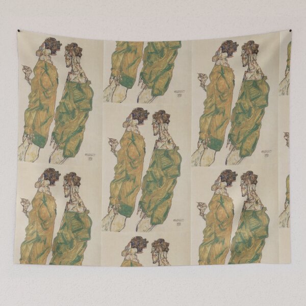 Item preview, original painting by Egon Schiele 1890 - 1918, Egon Schiele Prints designed and sold by space company ®.