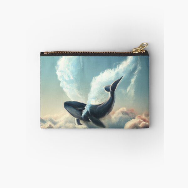Item preview, Flying whale  designed and sold by PastelSharkArt.