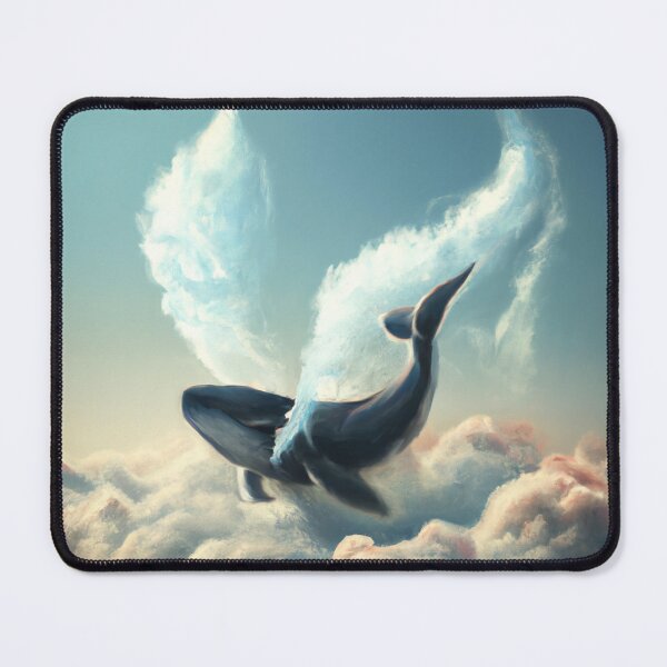 Item preview, Flying whale designed and sold by PastelSharkArt.
