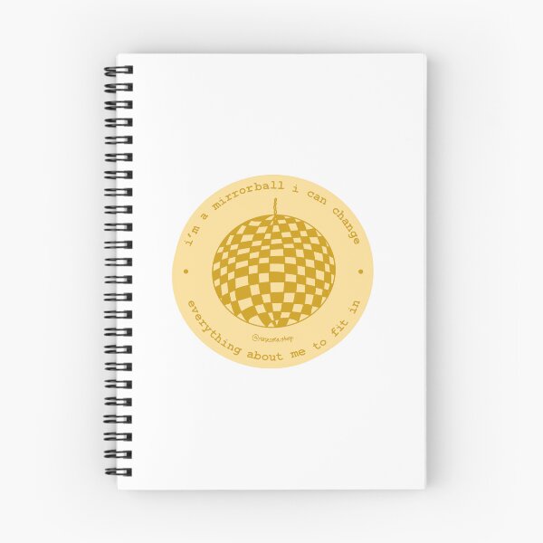 Artikelvorschau, Mirrorball Folklore Taylor Swift Lyrik entworfen und verkauft von rosecolashop.