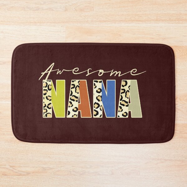 Item preview, Awesome Nana Leopard Print Text Retro Family Quote designed and sold by CRHPOD20.
