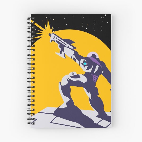 Item preview, astronaut shooting a gun designed and sold by matintheworld ( delcarmat ).