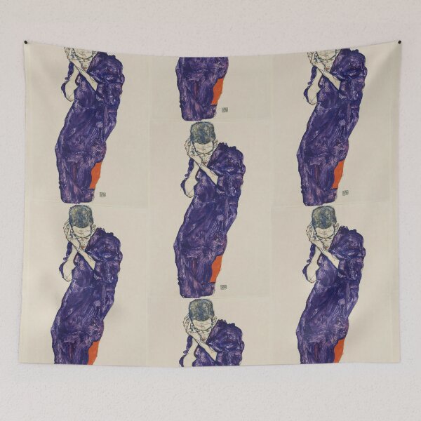 Item preview, original painting by Egon Schiele 1890 - 1918, Egon Schiele Prints designed and sold by space company ®.