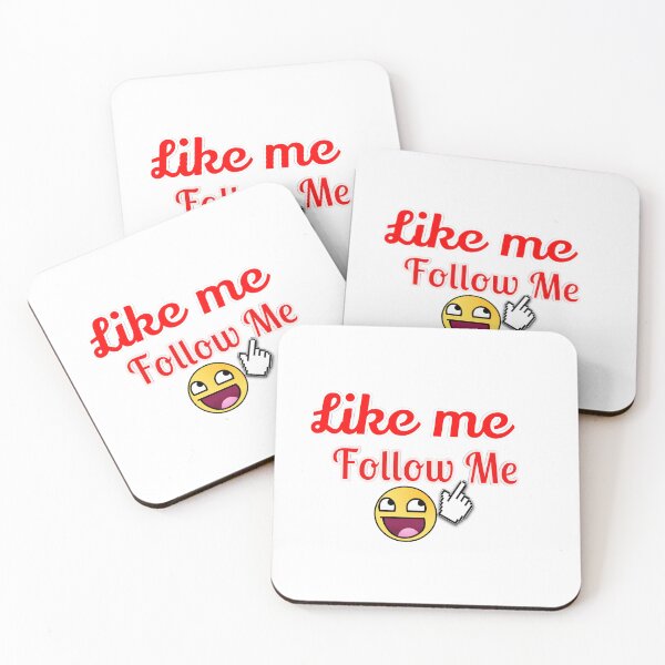 Item preview, Sticker Follow me and like me, T-shirt Follow me animation designed and sold by Trilala.