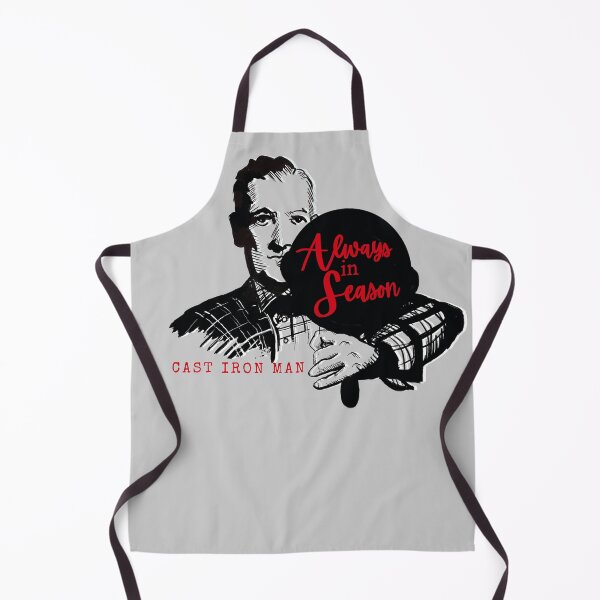 Item preview, Always in Season Cast Iron Man designed and sold by CampK80.