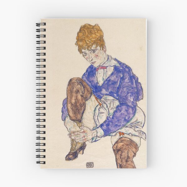Item preview, original painting by Egon Schiele 1890 - 1918, Egon Schiele Prints designed and sold by space company ®.