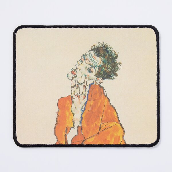 Item preview, original painting by Egon Schiele 1890 - 1918, Egon Schiele Prints designed and sold by space company ®.