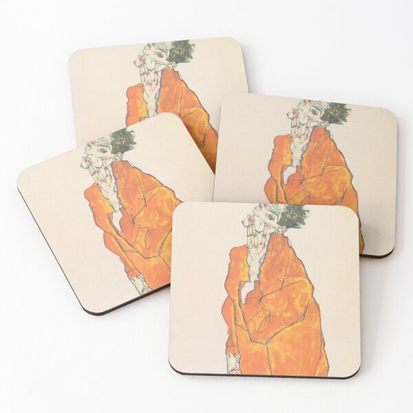 Item preview, original painting by Egon Schiele 1890 - 1918, Egon Schiele Prints designed and sold by space company ®.