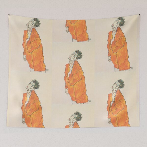 Item preview, original painting by Egon Schiele 1890 - 1918, Egon Schiele Prints designed and sold by space company ®.