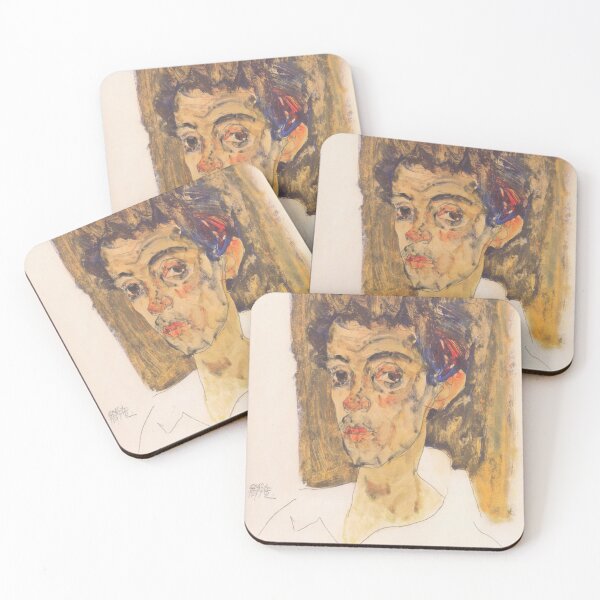 Item preview, original painting by Egon Schiele 1890 - 1918, Egon Schiele Prints designed and sold by space company ®.