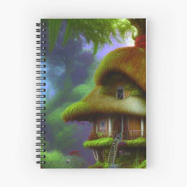 Item preview, Magical Tree House In a Greenery Landscape, Beautiful Nature designed and sold by NatureFood.