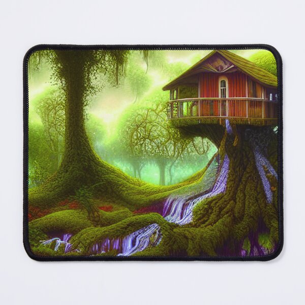 Item preview, Magical Cottage In a Greenery Landscape, Beautiful Nature designed and sold by NatureFood.