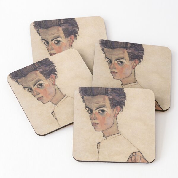 Item preview, original painting by Egon Schiele 1890 - 1918, Egon Schiele Prints designed and sold by space company ®.