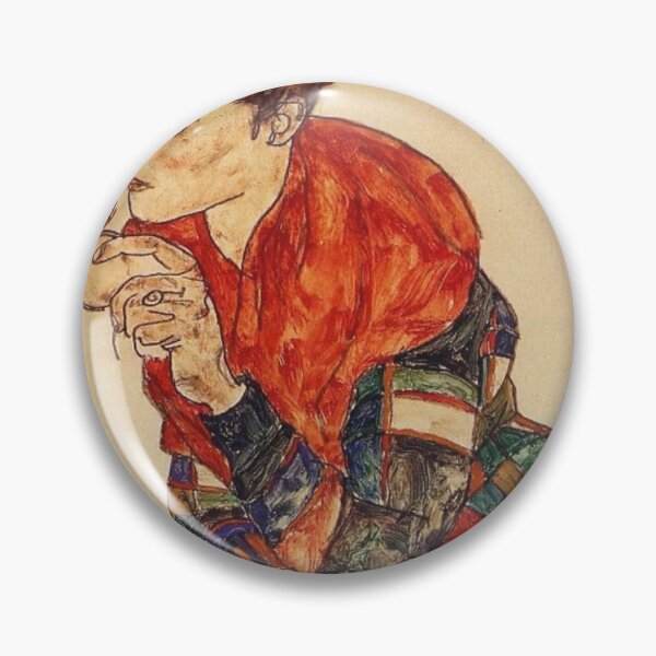 Item preview, original painting by Egon Schiele 1890 - 1918, Egon Schiele Prints designed and sold by space company ®.