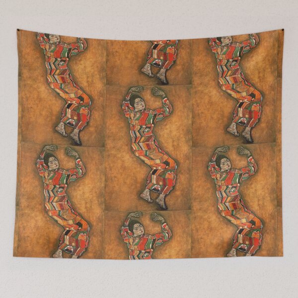 Item preview, Original painting by Egon Schiele 1890 - 1918, Egon Schiele Prints designed and sold by space company ®.