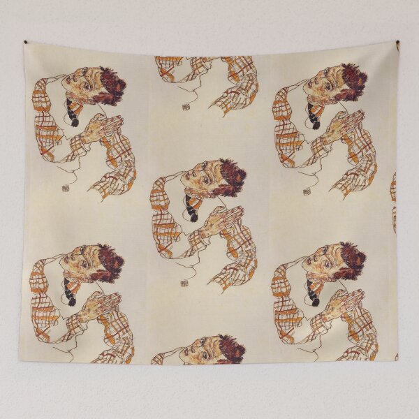 Item preview, original painting by Egon Schiele 1890 - 1918, Egon Schiele Prints designed and sold by space company ®.