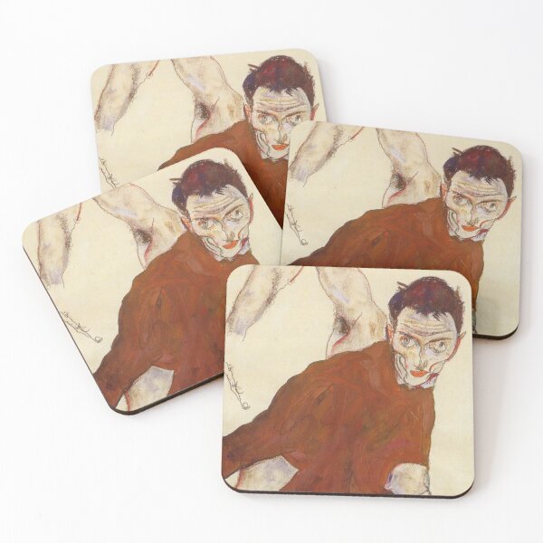 Item preview, original painting by Egon Schiele 1890 - 1918, Egon Schiele Prints designed and sold by space company ®.