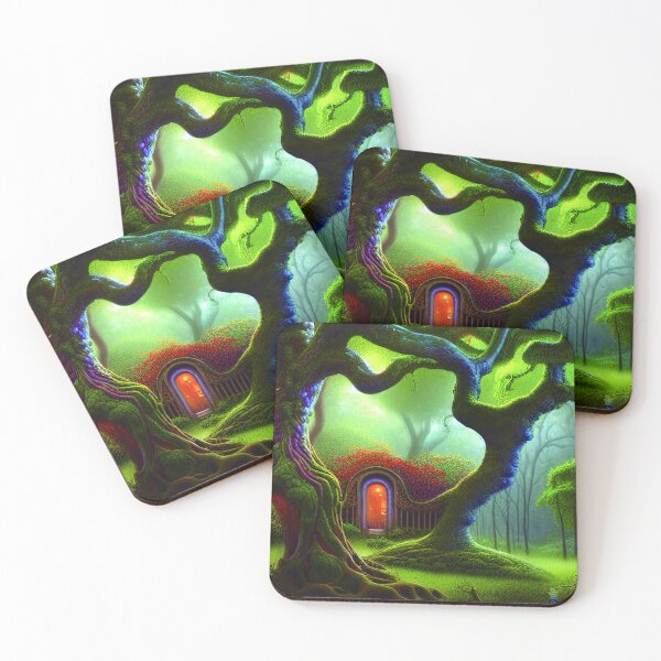 Item preview, Magical House Between trees, Beautiful Landscape and Nature designed and sold by NatureFood.